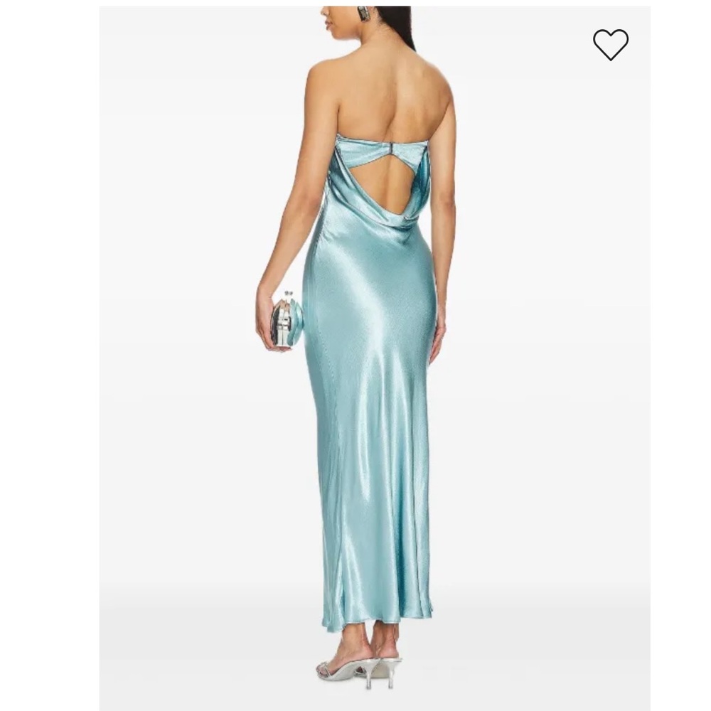 Bec + Bridge Moon dance strapless midi dress Sea Spray Strapless Midi Dress